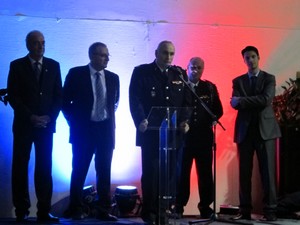 Centre de secours: passation de commandement 31 janvier 2015